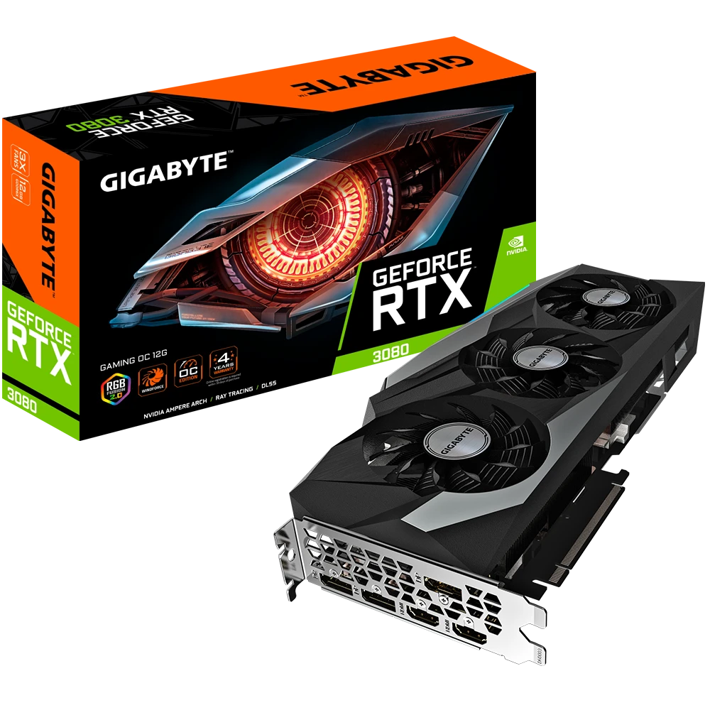 Gigabyte GeForce RTX 3080 GAMING OC 12G